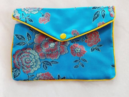 China Seiden Schmuck Tasche ca. 16,5x11cm