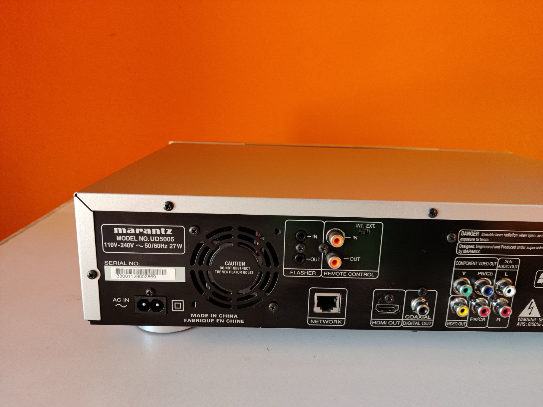 Marantz Lettore multimediale & Streamer: Marantz Ud5005 - SACD CD DVD BLU RAY Disc Player - Ethernet – Usato da Viganello venduto da XTECHSTOREX 7