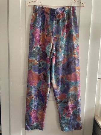 Vintage Sommerhose aus Viskose (s/m)
