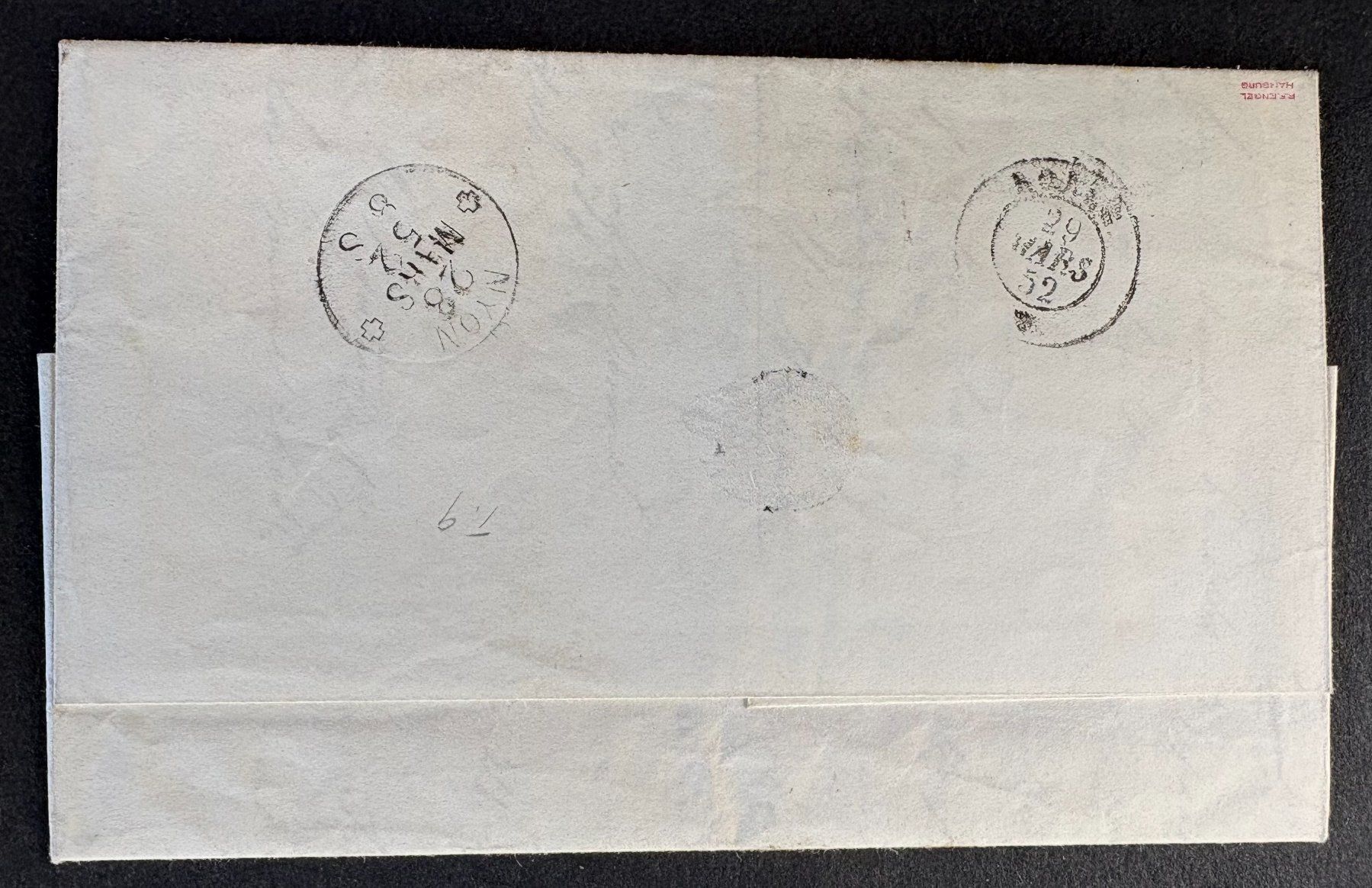 Tutti i francobolli: SCHWEIZ 1852 RAYON III – Usato da Ostermundigen venduto da Heavenmaus75 1
