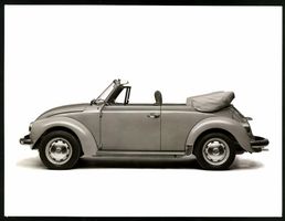 Fotografie Auto Volkswagen VW Käfer Cab