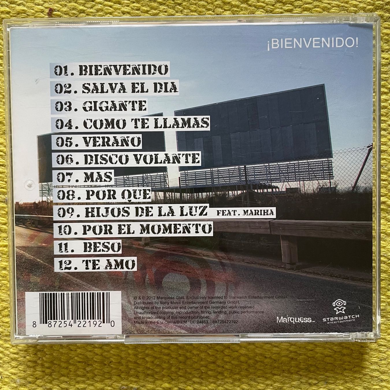 CD: MARQUESS-BIENVENIDO! – Usato da Rorschacherberg venduto da CD-Roli 1