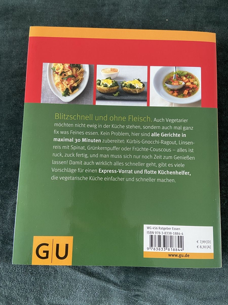 Libri: Expresskochen Vegetarisch - Top Zustand! – Nuovo (secondo la descrizione) da Luzern venduto da waterfront1 1