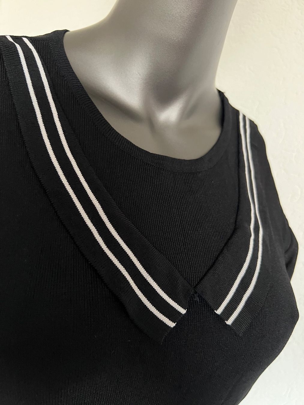 Vestiti: Strickkleid Minikleid Abendkleid Schwarz Gr S M – Usato da Frenkendorf venduto da Style365 5