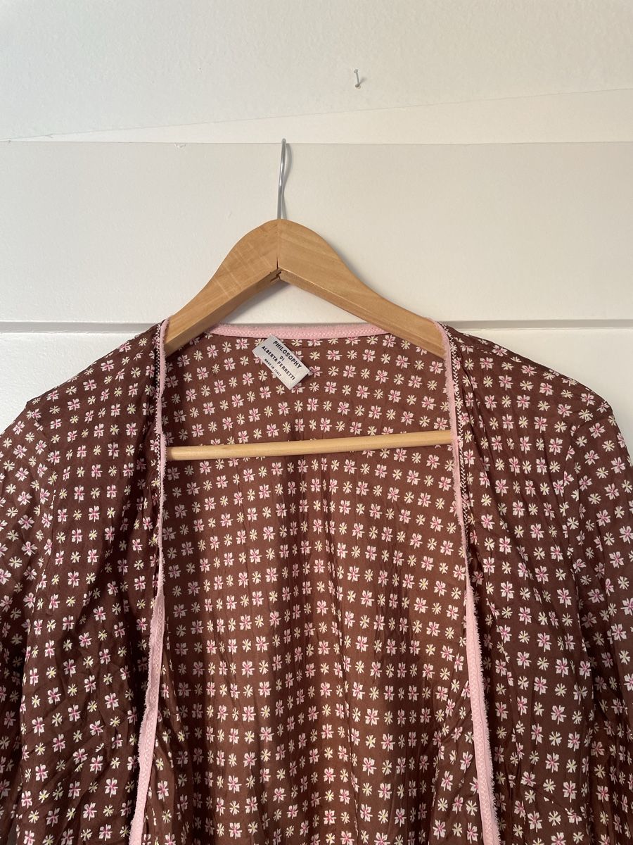 Camicette: Alberta Ferretti Wickelbluse aus Seide – Usato da Zürich venduto da Liaisa 5