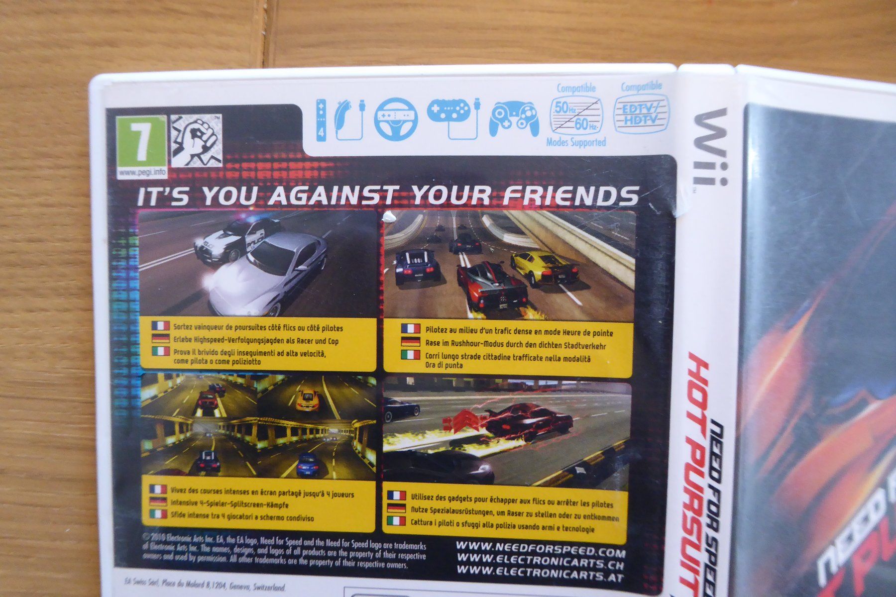 Nintendo Spiele: Nintendo WII Hot Pursuit – Gebraucht aus Allschwil von Summelsarium 1