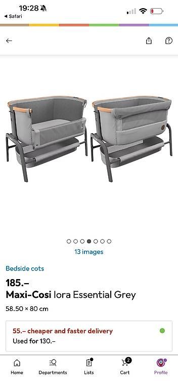 Betten: Beistellbett Maxi-Cosi Iora – Gebraucht aus Utzigen von ca_va_ 3