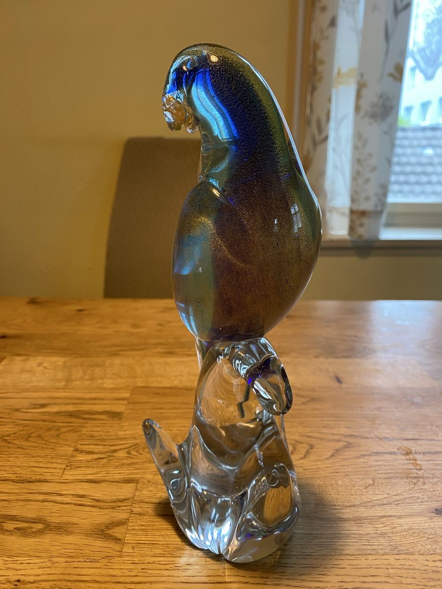 Murano Statuette: Schöner Vogel Murano – Usato da Flawil venduto da Naphtali 2