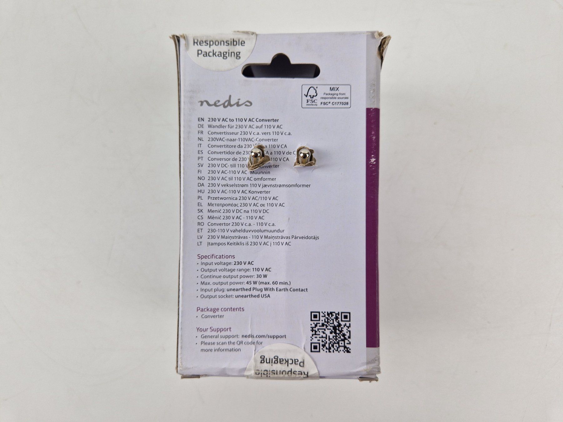Convertitori: 230 V AC to 110 V AC Converter – Nuovo (secondo la descrizione) da Muhen venduto da Restwert_Muhen 8