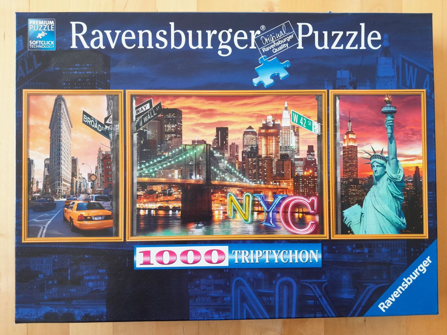 Ravensburger Puzzle: Puzzle Ravensburger NYC 1000 – Usato da Charmey (Gruyère) venduto da Laulau.sansan