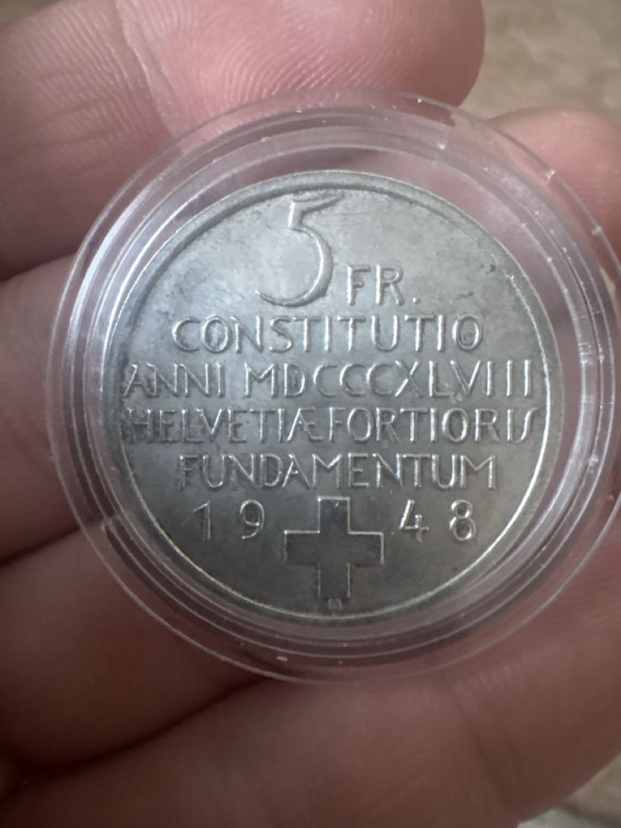 Tutti le monete: Silber Gedenkmünze Schweiz  – Usato da Erlinsbach venduto da chc_ppz5 1