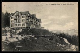 Baumaroche, Ansicht vom Hotel Belvédèr