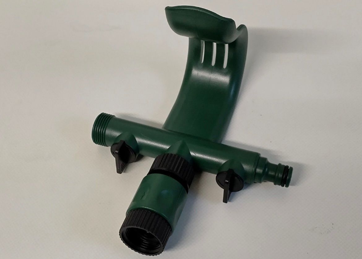 Tubi & Tubi flessibili: Wasserverteiler 3 in 1 mit Schlauchhalter – Nuovo (secondo la descrizione) da Heerbrugg venduto da ProBau-Liq 6