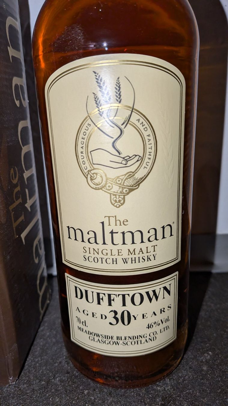 Bevande alcoliche: Whisky Dufftown 30y 1978 – Nuovo e nell'imballaggio originale da Zürich venduto da gom_8jdm 1