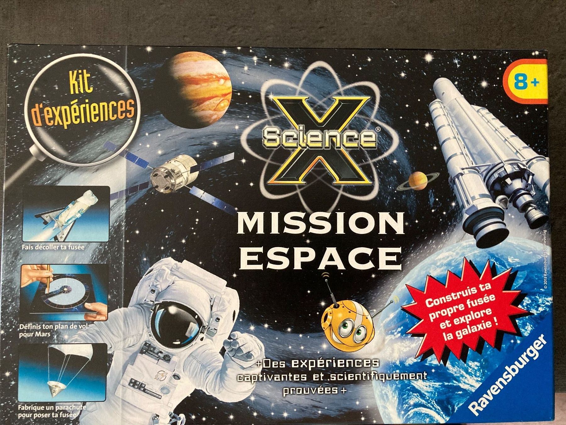 Ravensburger Giochi: Kit expérience  (mission espace) – Usato da Châtelaine venduto da jmls74