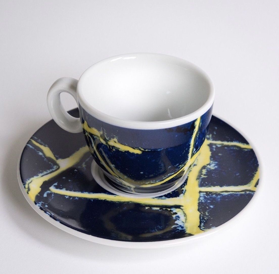 Tazze: Designer Espresso Tassen – Nuovo e nell'imballaggio originale da Zollikerberg venduto da Superfischli. 1