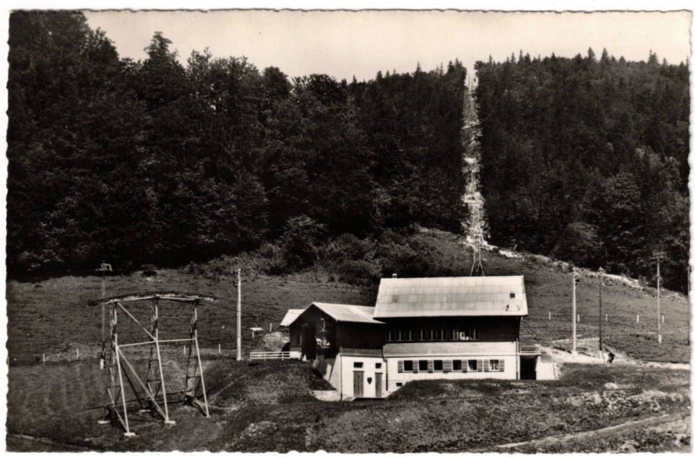 Cartoline postali: Weissenstein -  Sessellift Mittelstation – Usato da Binningen venduto da Mountainrider