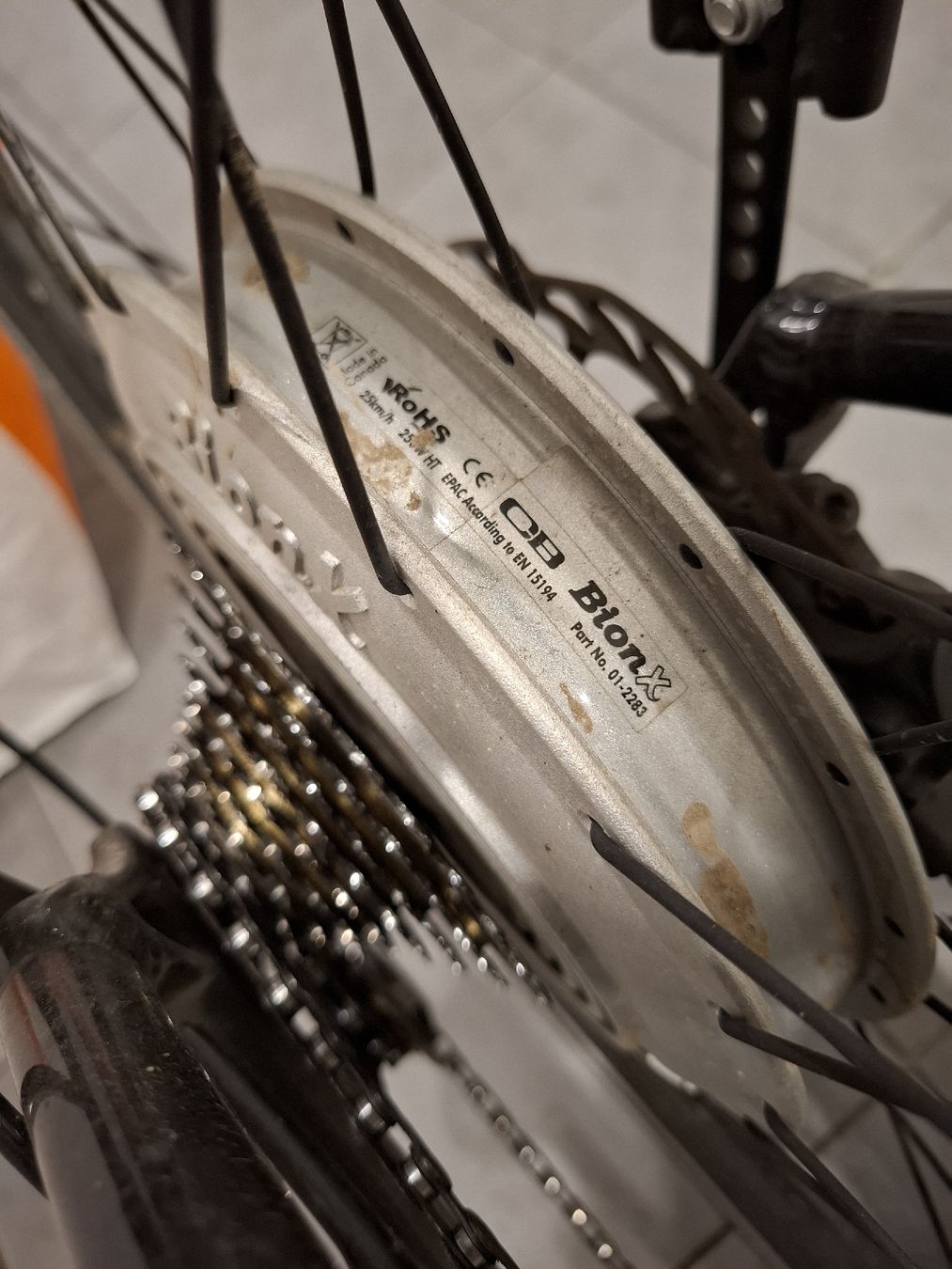 Bionx Biciclette: BionX 28 Zoll,  600 km – Usato da Zürich venduto da If4 3
