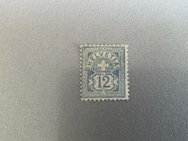 Ziffermuster 1894-1899 Faserpapier 62Ba