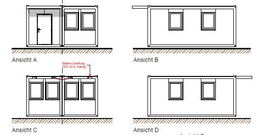 Contenitori edile: Bürocontainer Condecta – Usato da St. Gallen venduto da ste_jzj5 8