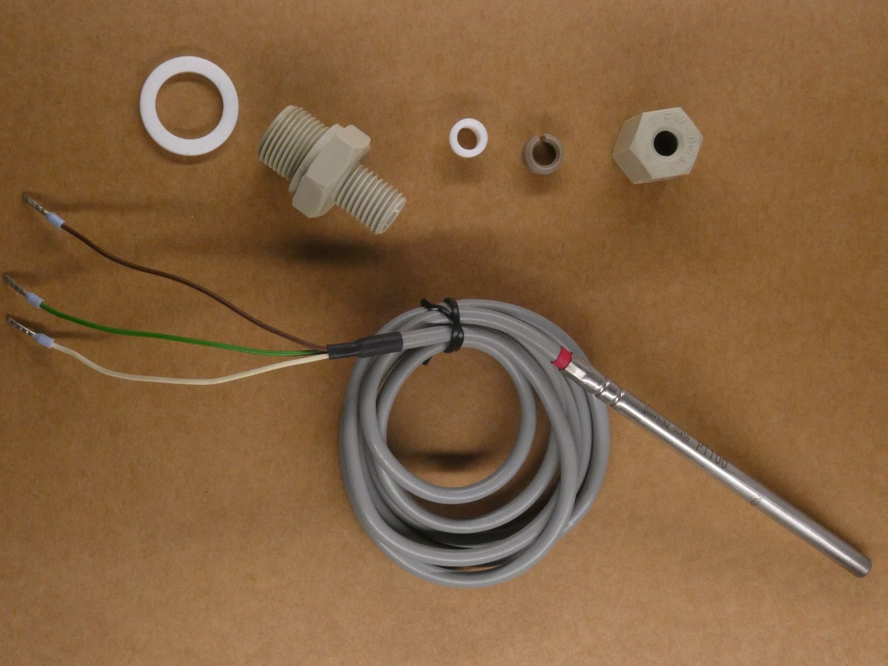 Elektronikbauteile: PT100 Temperatursensor – Gebraucht aus Fulenbach von Hach0 2