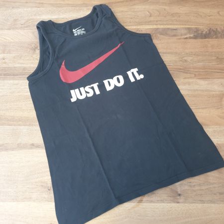 Nike Top Shirt schwarz "Just Do It"  Grösse XS