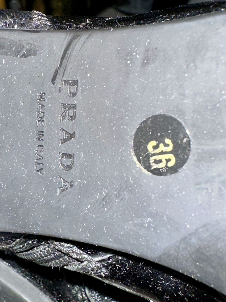Prada Scarpe da donna: Botte PRADA cuir vernis taille 36. – Usato da Genève venduto da Tom6 6