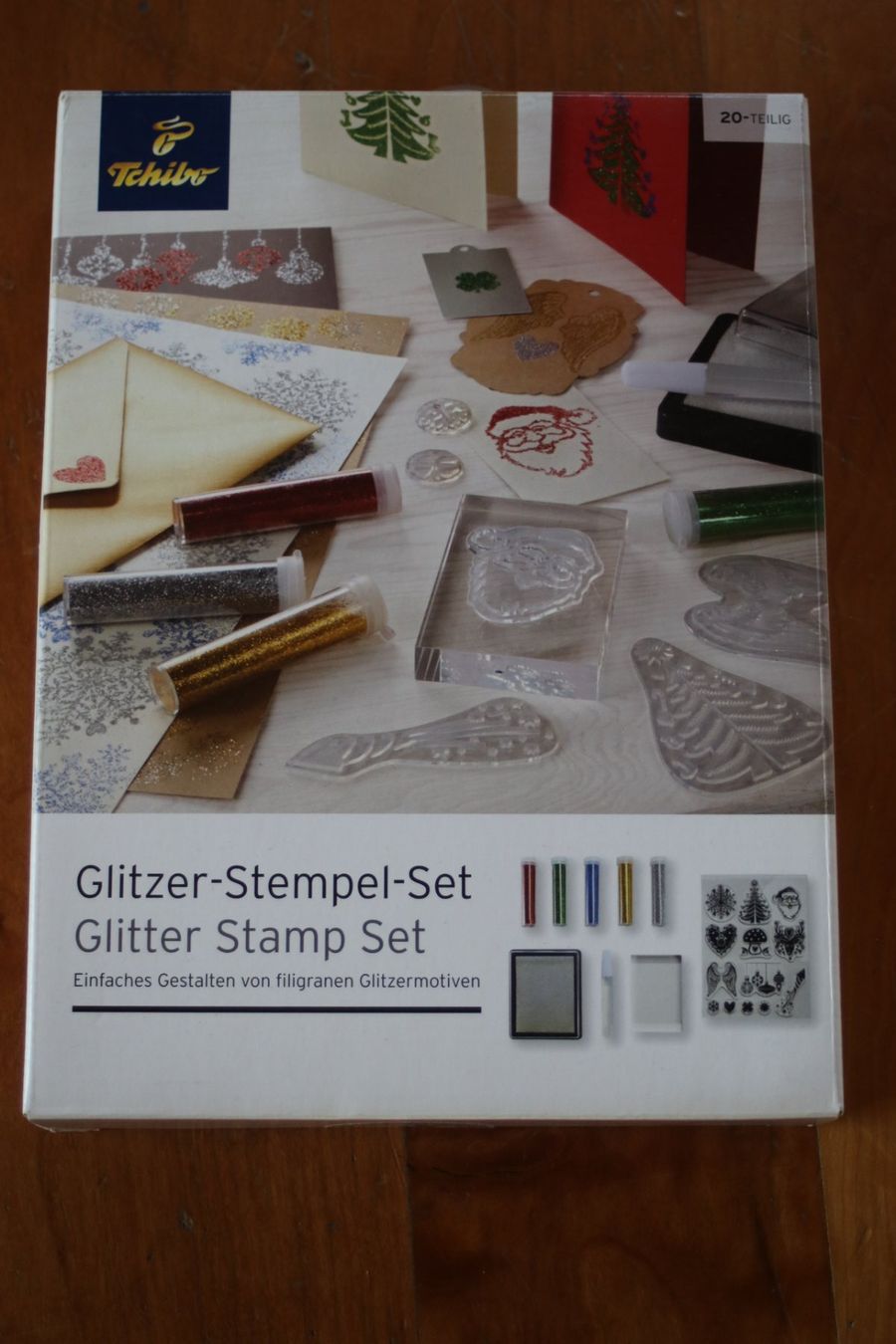 Timbri: Glitzer Stempel Set Weihnachten – Nuovo e nell'imballaggio originale da St. Gallen venduto da Razoon77 2