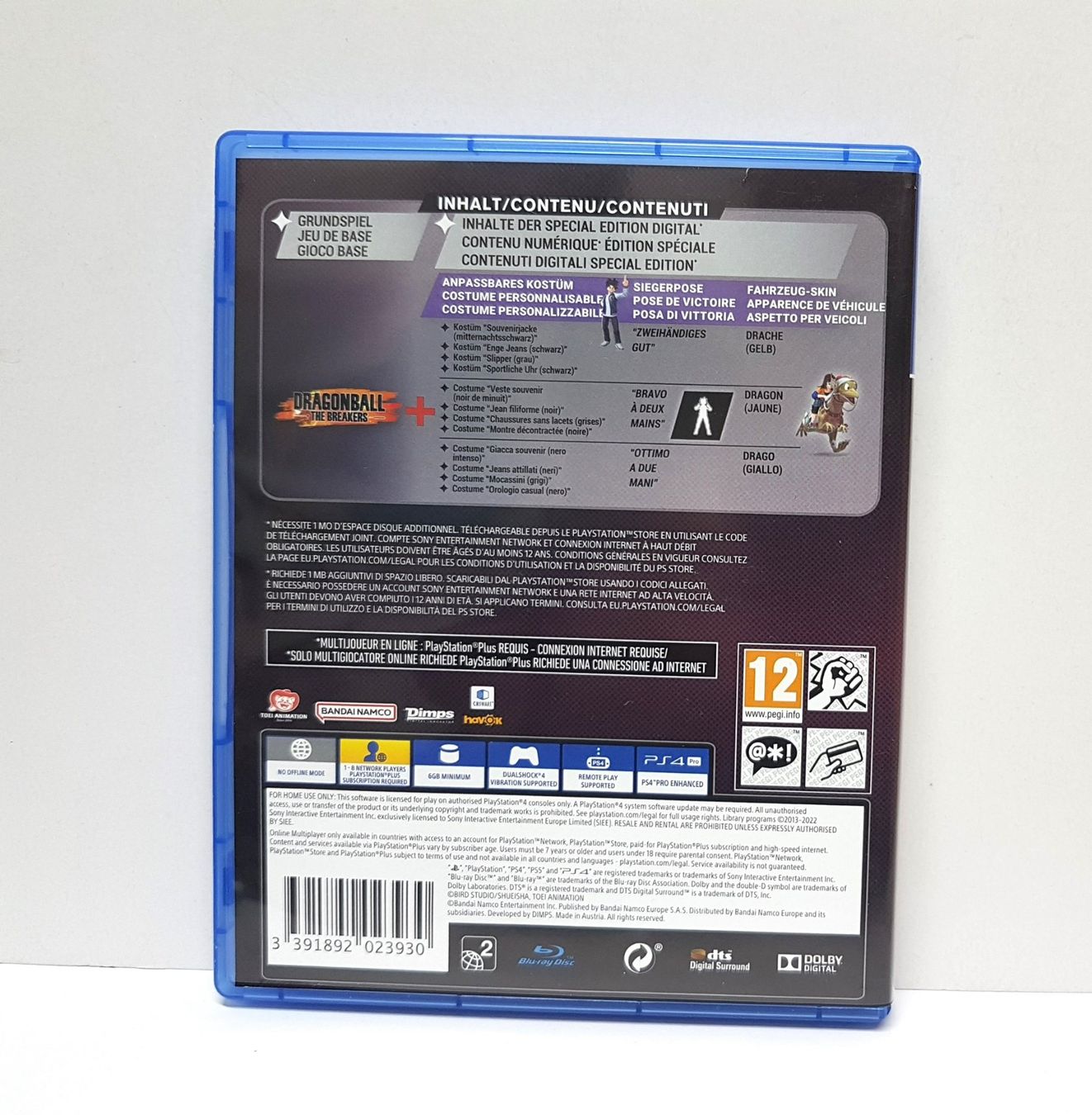 Sony Giochi: Dragon Ball The Breakers  PS4 – Usato da Schüpfheim venduto da Games_Spielkonsolen 2