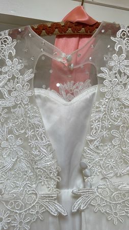 Festkleid Kommunionskleid Taufkleid Blumenstickerei