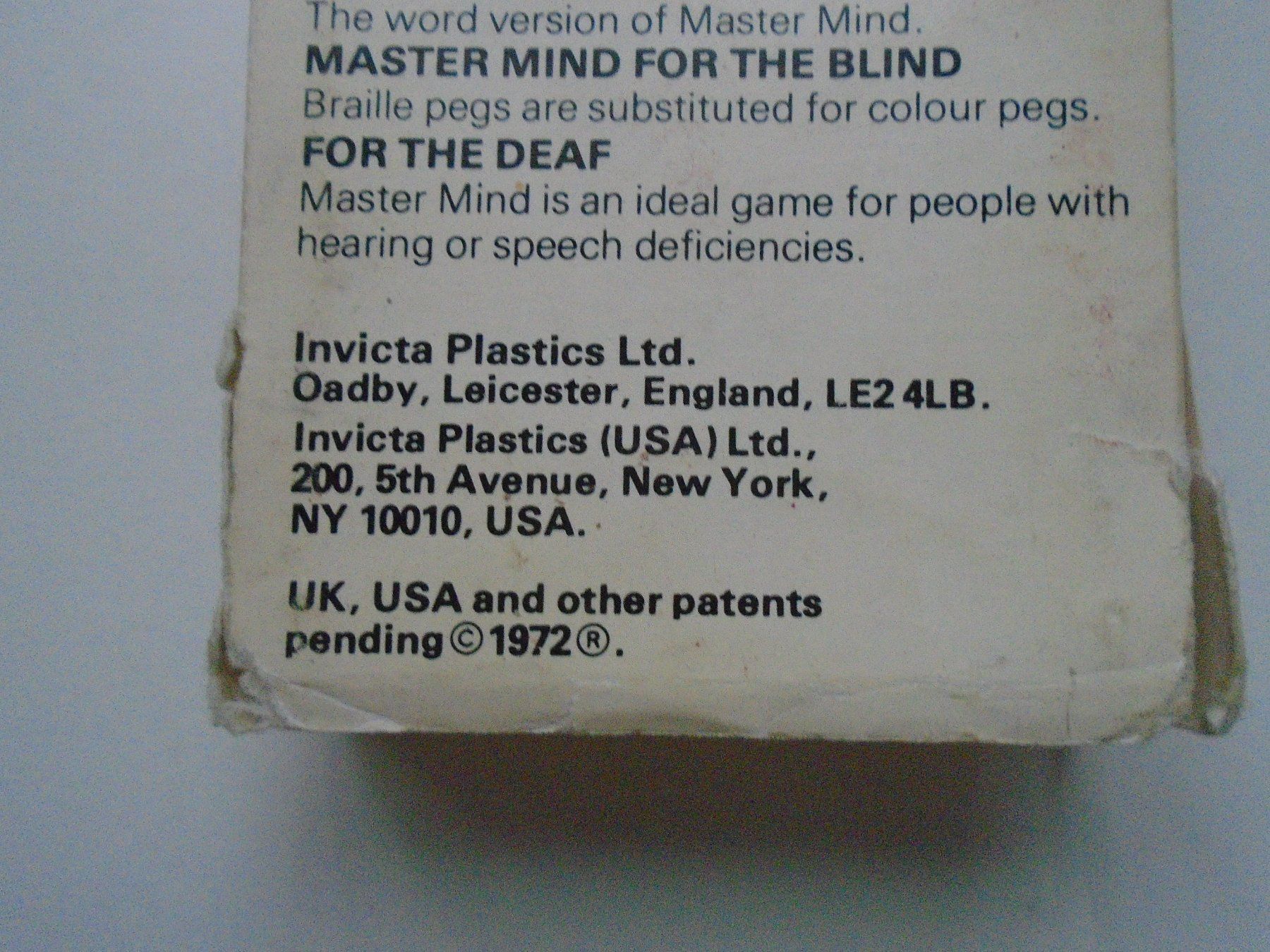 Invicta Spiele: MINI Mastermind Invicta 1972* Mini Master Mind/ REISEVERSION – Gebraucht aus Pfeffingen von Intertandem 3