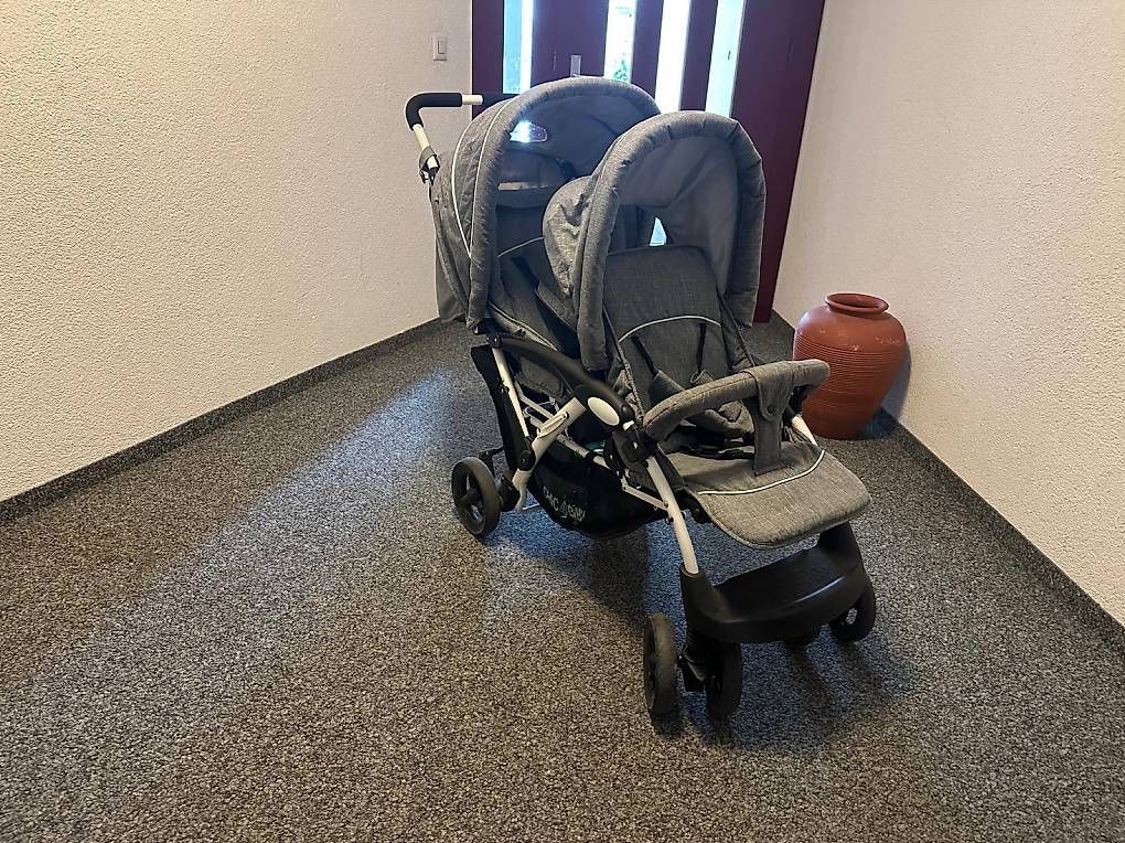 Poussette: Geschwisterwagen – D'occasion à Mellingen par fat_72hf 2