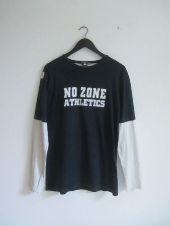 NO ZONE - Langarmshirt dunkelblau M