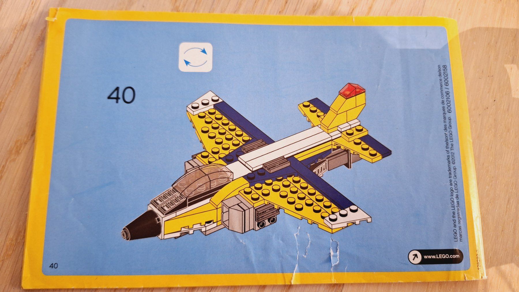 Lego Baukästen: LEGO® Creator 3in1, 6912 Jagdflugzeug – Gebraucht aus Oberkulm von kar_jgx9 5