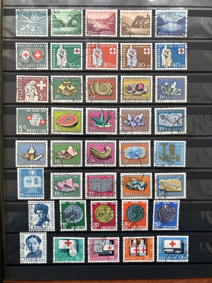 Tutti i francobolli: Schweiz PP - 1963 3s – Usato da Cham venduto da Diablo1232 2
