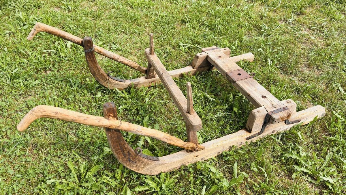Slitta: Alter Holzschlitten guter Zustand – Usato da Finsterwald LU venduto da Tomlee69