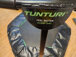 Fitness Trampolin Tunturi mit Haltestange gebraucht