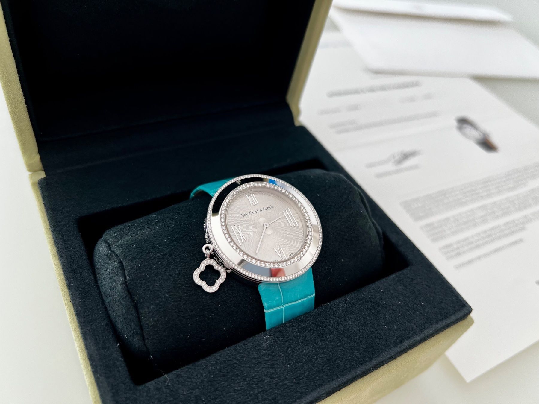 Van Cleef Orologi: Van Cleef & Arpels Charms Ladies 38 mm. – Nuovo (secondo la descrizione) da Geneve venduto da iBest