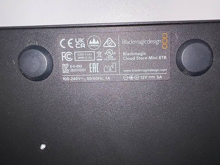 Dischi rigidi: Blackmagic Cloud Store Mini 8TB – 10G Netzwerkspeicher – Usato da pratteln venduto da rog_86wq 4