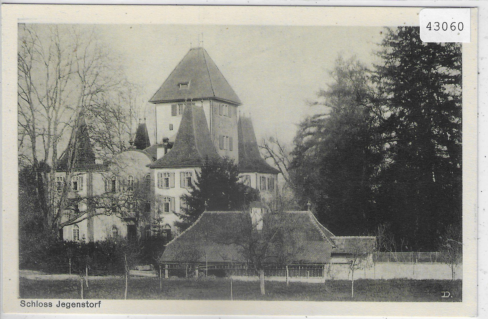 Cartoline postali: Schloss Jegenstorf – Usato da Ettingen venduto da Kartenplanet