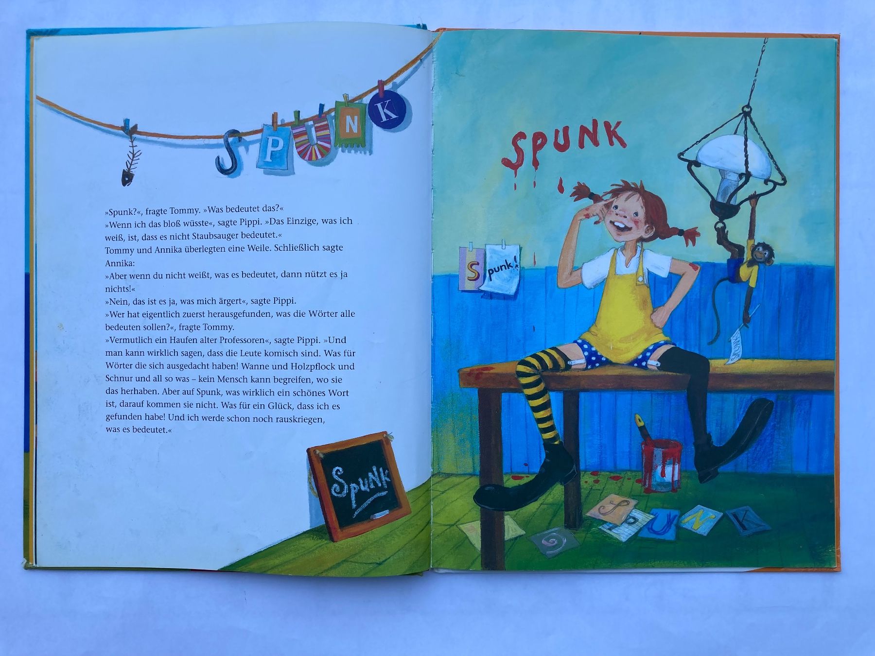 Bücher: Pippi findet einen Spunk - Astrid Lindgren – Gebraucht aus Bubendorf von Alpenheidi 5