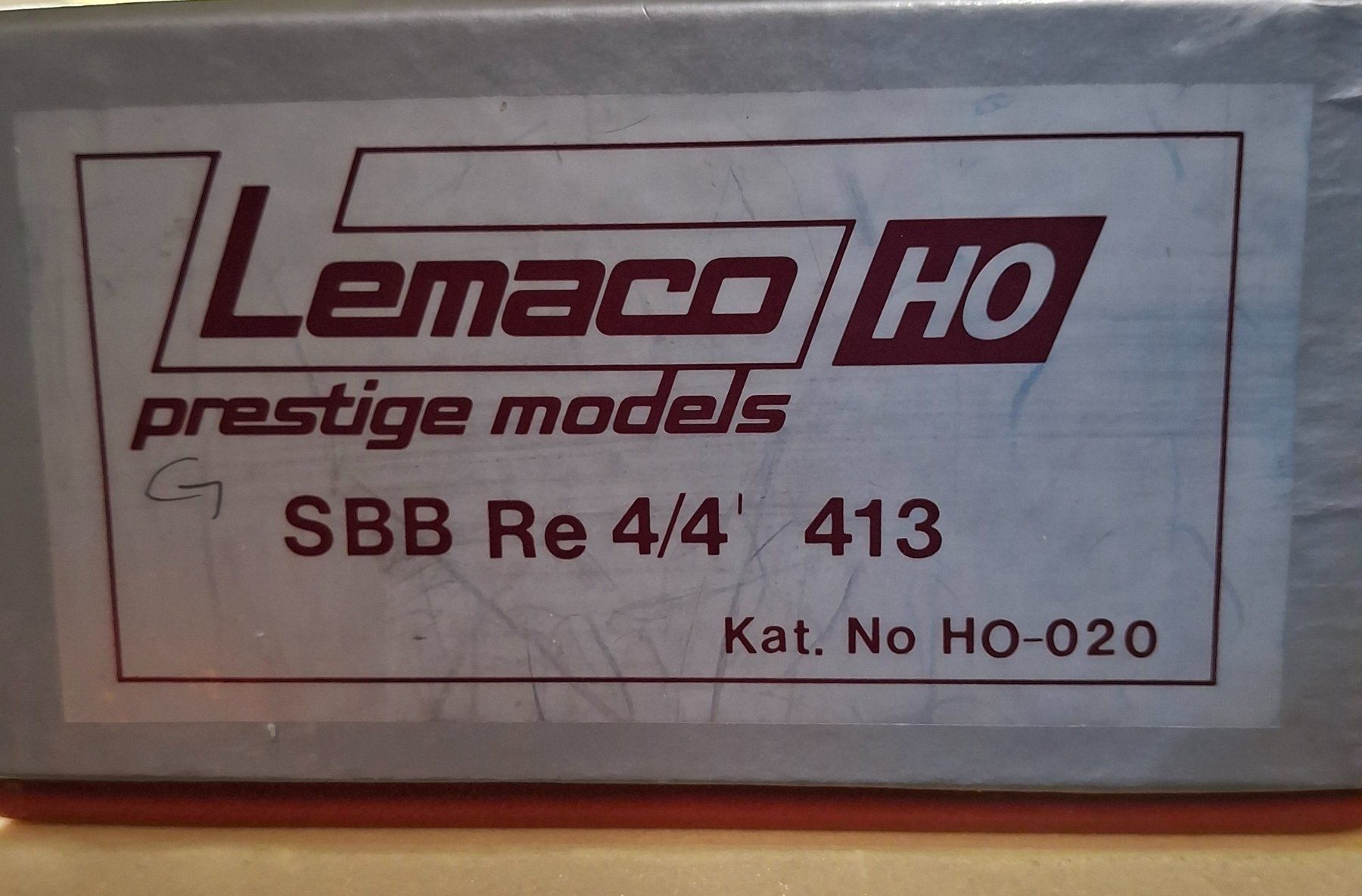 Lemaco Modelleisenbahnen: Lemaco HO  SBB Re 4/4' – Neu und originalverpackt aus Dübendorf von Armin414