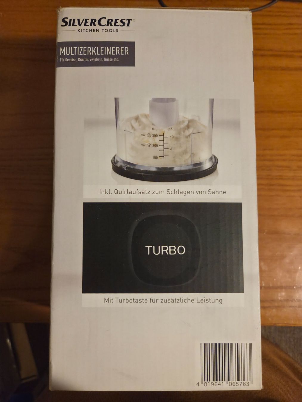 SilverCrest Küchengeräte: SILVERCREST Multizerkleinerer SMZ 260 I4 NEU & OVP – Neu und originalverpackt aus Aldesago von lusuardi 4