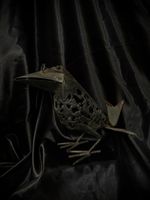 Metal Frog Garden Decoration used