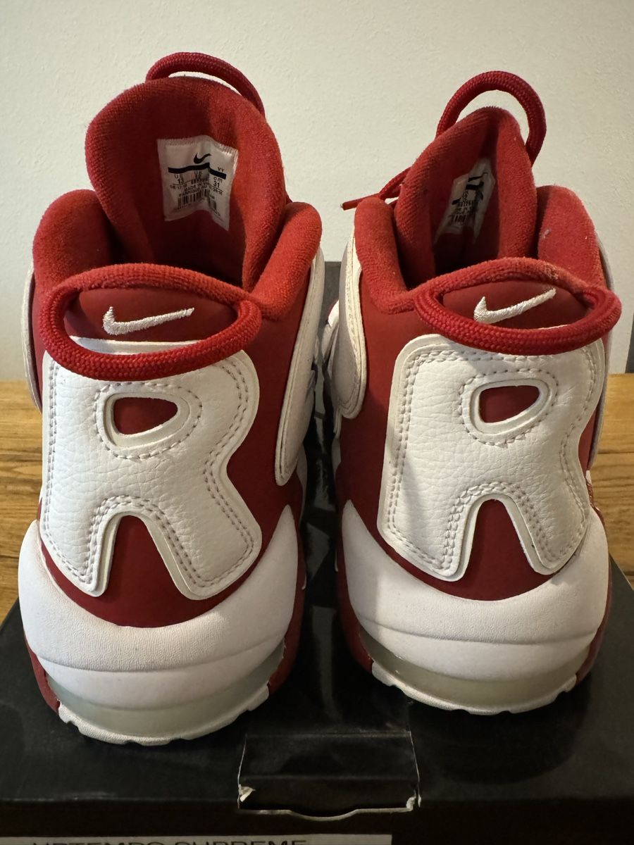 Herrenschuhe: Supreme x Nike Air More Uptempo – Gebraucht aus Zürich von sell_my_stuff 4