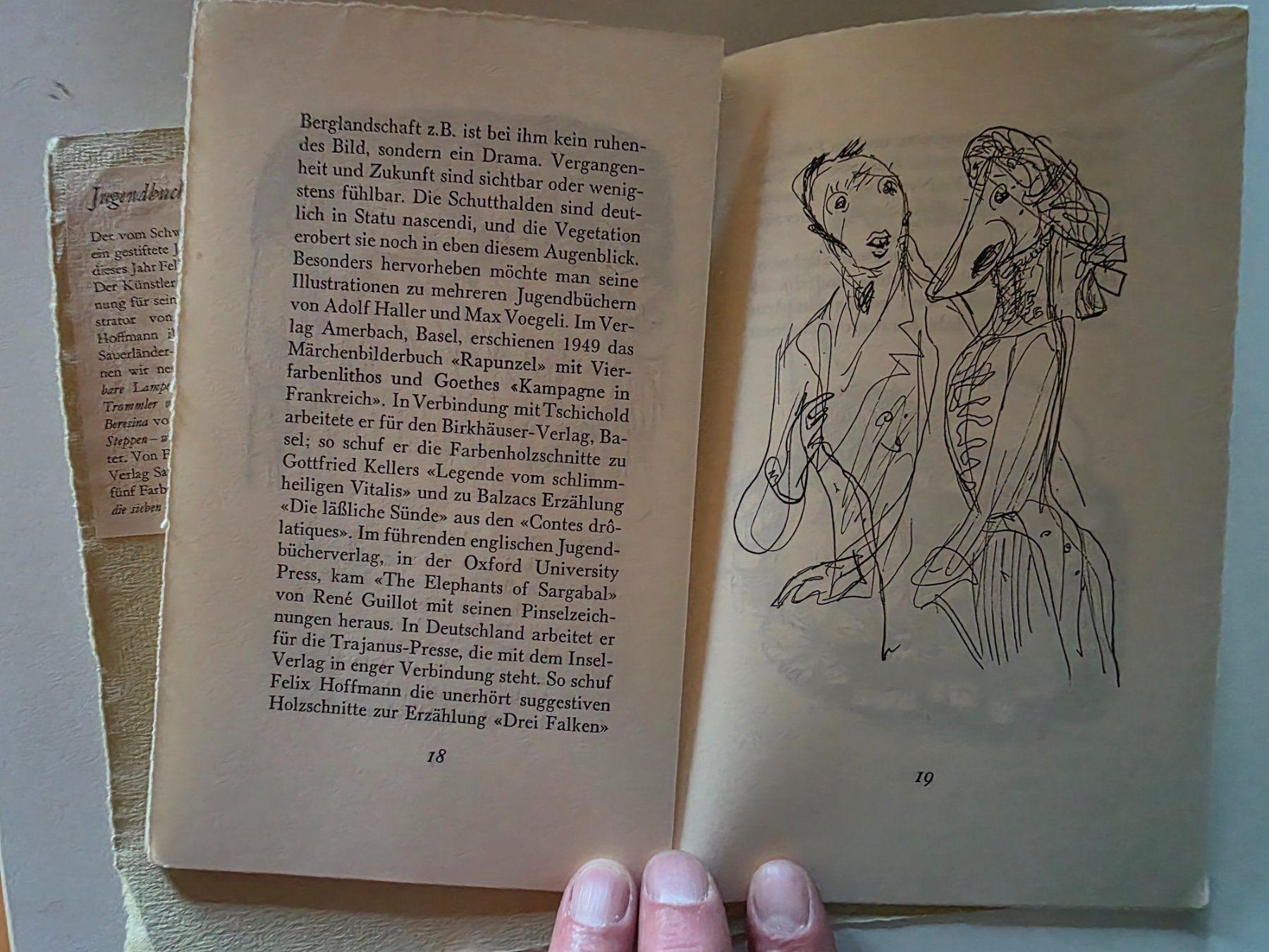 Livres: Felix Hoffmann als Illustrator Der Bogen Heft 59 – D'occasion à Walterswil BE par Lonitti 4