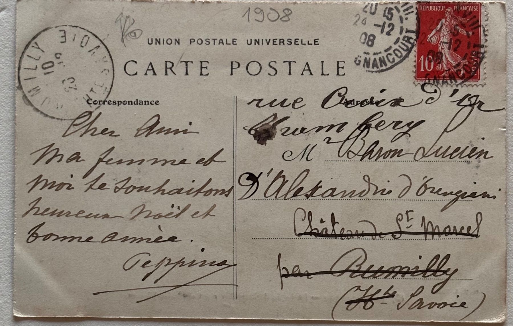 Cartes postales: Frankreich, Paris, Montmartre, 1908 – D'occasion à Frauenfeld par Merk52 1