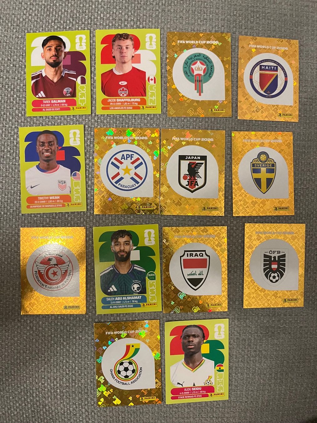 Panini Carte collezionabili: Panini WM Sticker – Nuovo (secondo la descrizione) da Stäfa venduto da greety1981