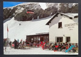 Segnes-Hütte i.Skigebiet Weisse Arena Flims/Laax,Gondelbahn