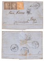 Lettre "PD" de Donneloye pour Domodosola le 6 FEV.64